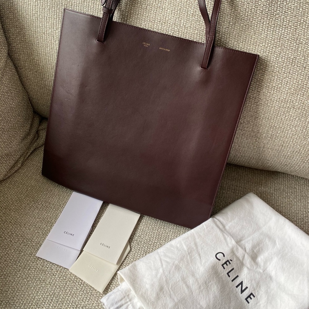 Céline Triple Shopper Tote with dust bags and authentication cards